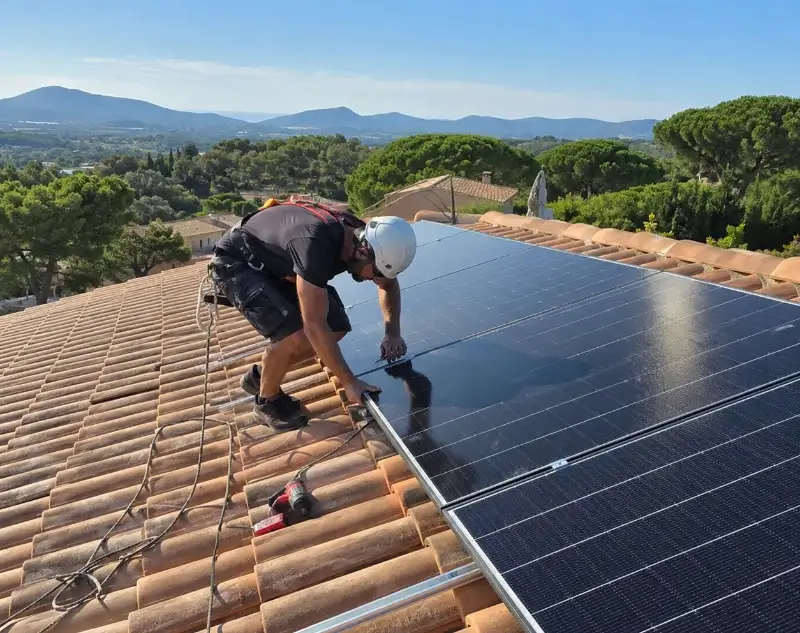 Installateur panneaux solaires Tignieu-Jameyzieu — pose photovoltaïque sur toiture