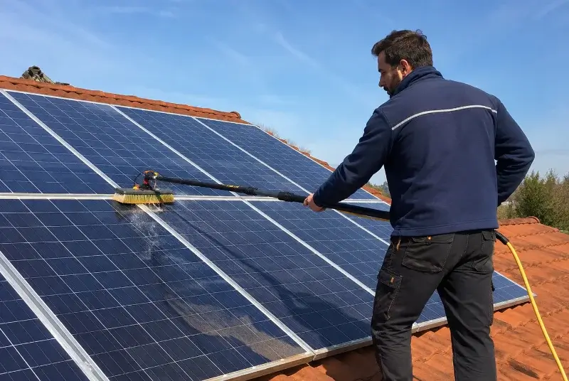 Nettoyage et entretien de panneaux solaires à Tignieu-Jameyzieu